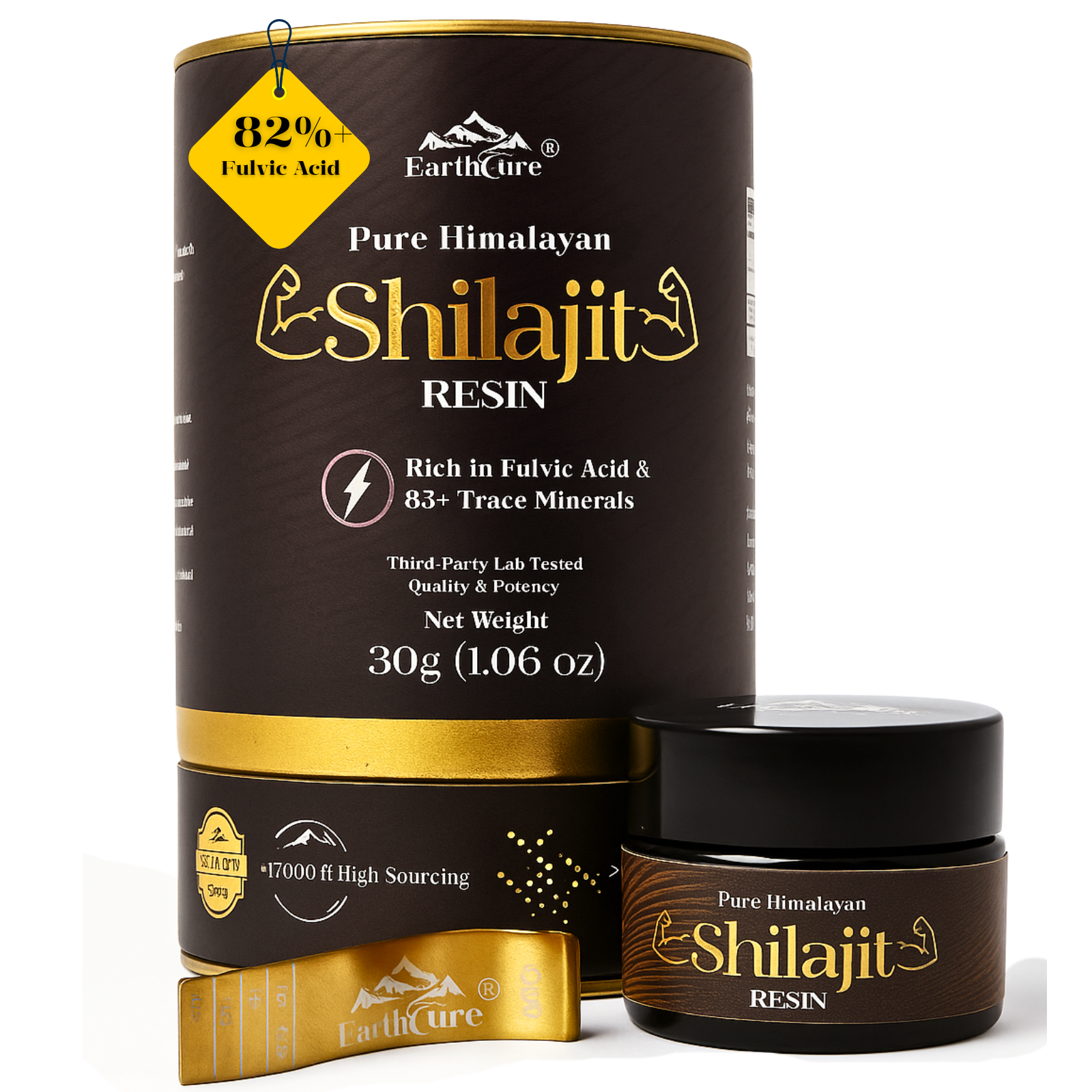 EARTHCURE™ Pure Himalayan Shilajit - View 1